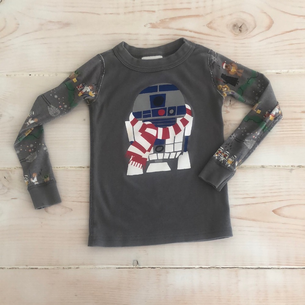 Hanna Andersson Star Wars long sleeve pajama shirt